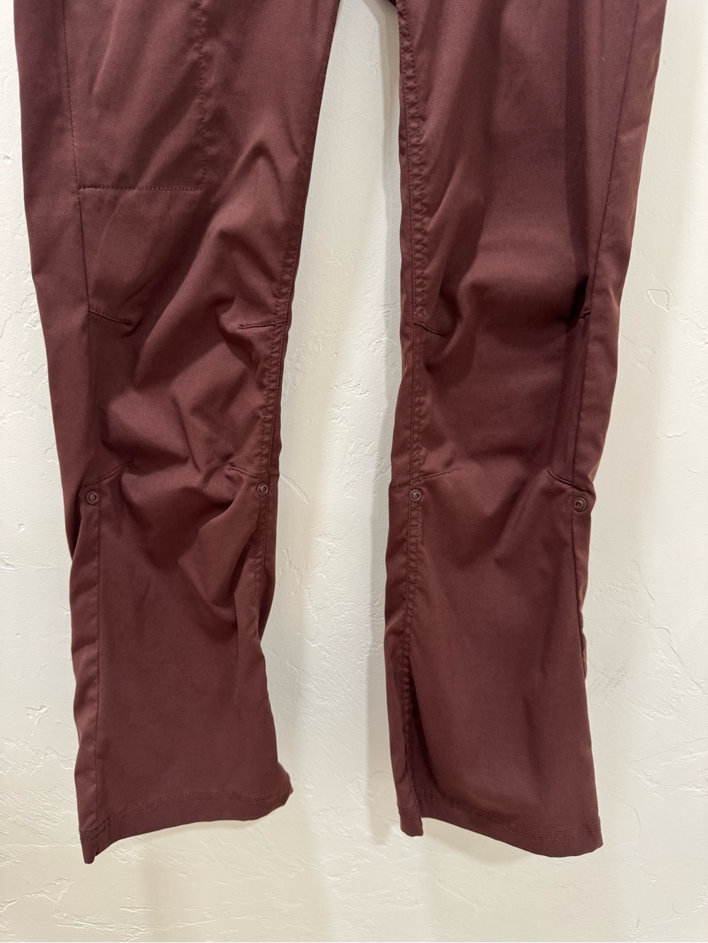 Prana Halle Pant Women's 8 Cocoa Brown Maroon Color Outdoor Hiking - Picture 7 of 16